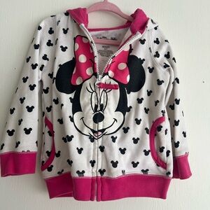 Disney Minnie Mouse Polka Dot Kids Hoodie